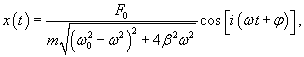 вынужденные колебания в установившемся режиме